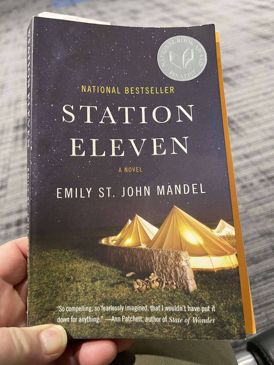 This book was outstanding. I was a little late to ESJM, but thankfully I stumbled upon her work. This story ( pre pandemic) and writing is exceptional. I will be reading more of her work, with #seaoftranquility moving up the tbr pile. #emilystjohnmandel