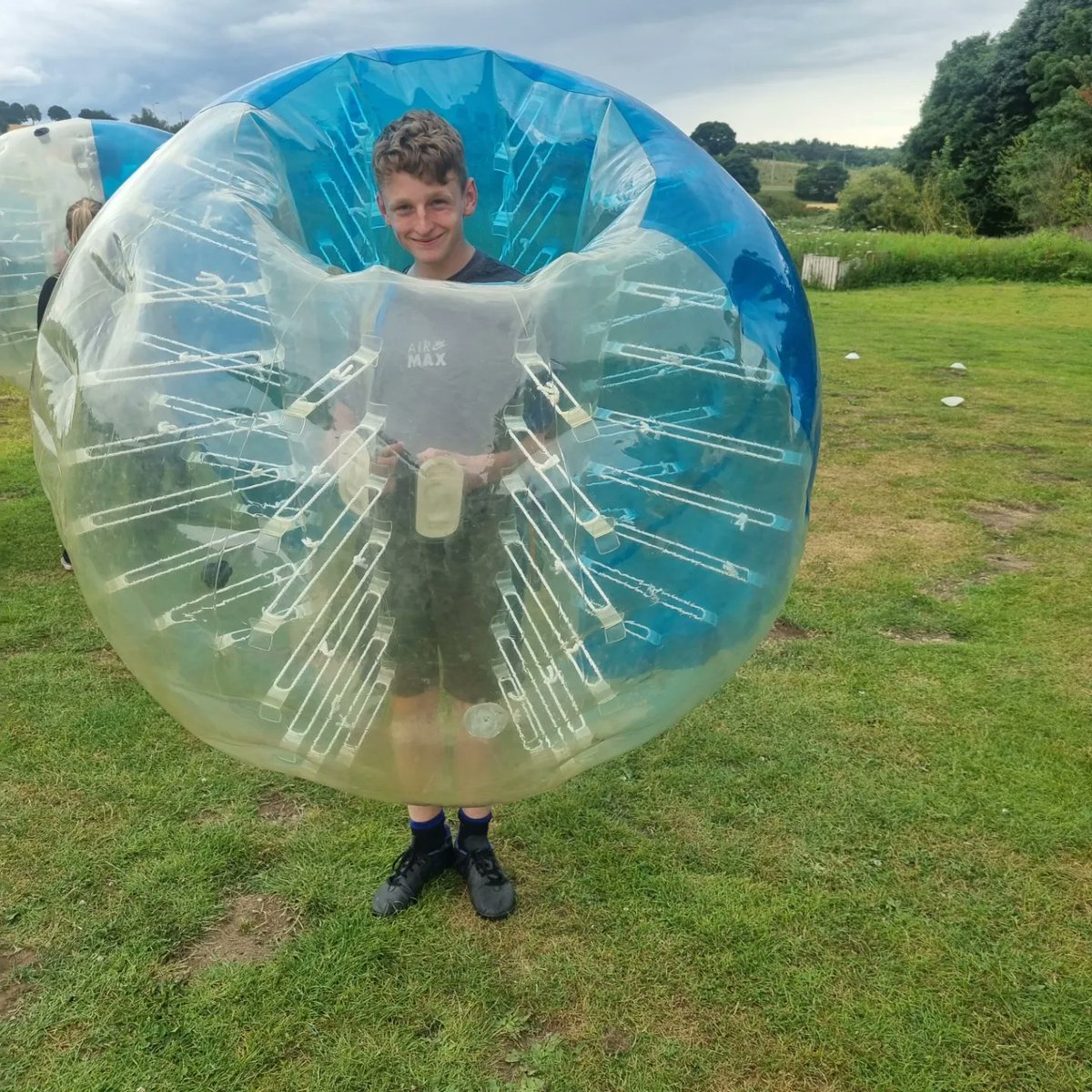 CateNeal's tweet image. Proud of my boys...Manager's Player for Charlie and another season as a dedicated coach for Gary...oh and the bubble football was hilarious...
