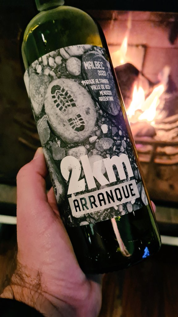 Hermosa imagen invernal...🔥🍷