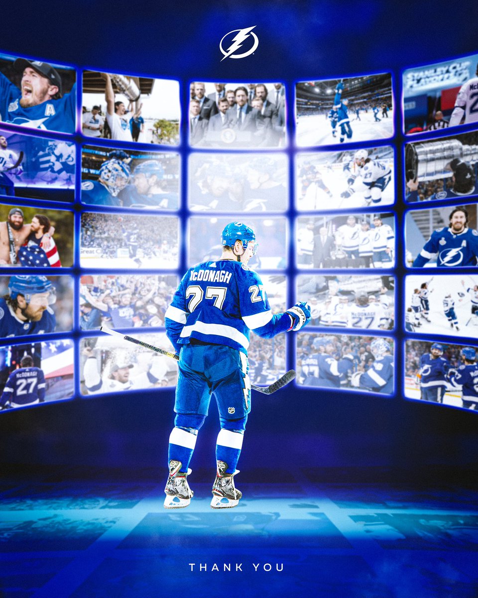 TBLightning's tweet photo. For your grit.
For your passion.
For your leadership on and off the ice.

Thank you for everything, Mac. 💙 https://t.co/qmctoxSPme