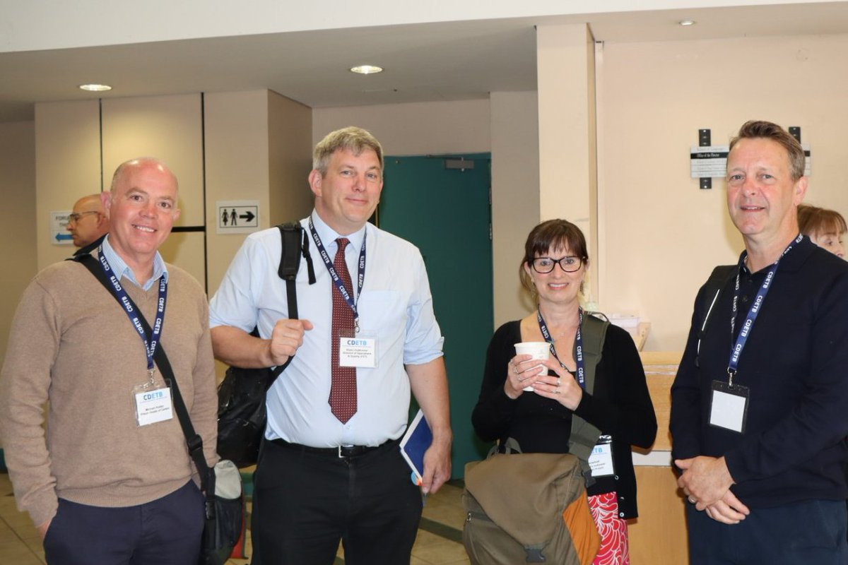 CityofDublinETB's tweet photo. Photos from our recent Further Education &amp; Training (FET) engagement day. 

Our Chief Executive and FET Directors invited our FET leaders to our newly acquired Cathal Brugha Street building to brainstorm and discuss transformation and strategic change in CDETB. 

#FET https://t.co/uQqQ19Dt4I