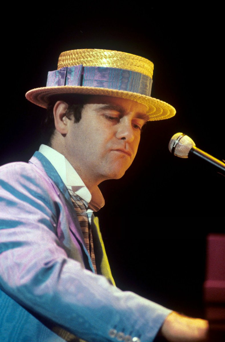 #EltonJohn on 15.05.1984 in Stuttgart. 

📷: Fryderyk Gabowicz