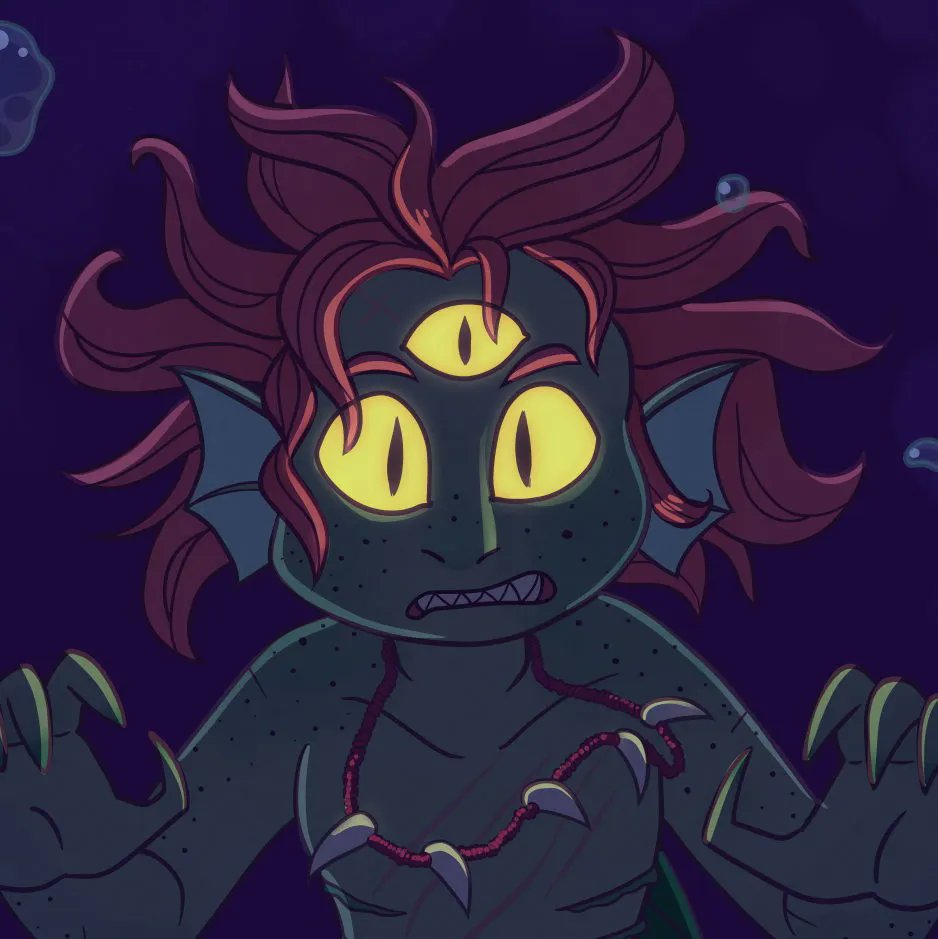 snailienz's tweet photo. I run to the river and dive straight in
I pray that the water will drown out the din
But as the water fills my mouth
It couldn't wash the echoes out

Listen in to Dry Paint DND's Zindale on youtube!

🌟🌈Please do not QRT or repost my art unless you bought it!🌈🌟 https://t.co/Ah9WrQ1dFh