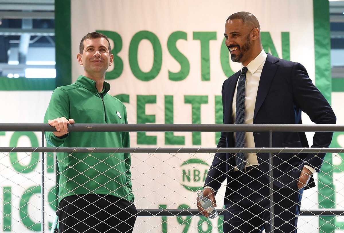 Celtics sign Dennis Schroder Celtics trade Schroder for Daniel Theis Celtics trade Theis for Malcolm Brogdon Brad Stevens Masterclass