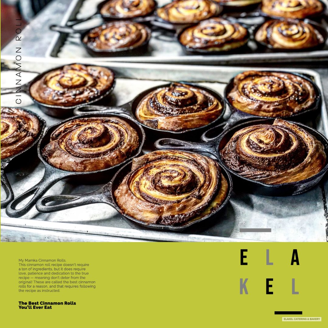 Elakelcatering's tweet photo. Cinnamon Roll https://t.co/GEDTY3e8lr