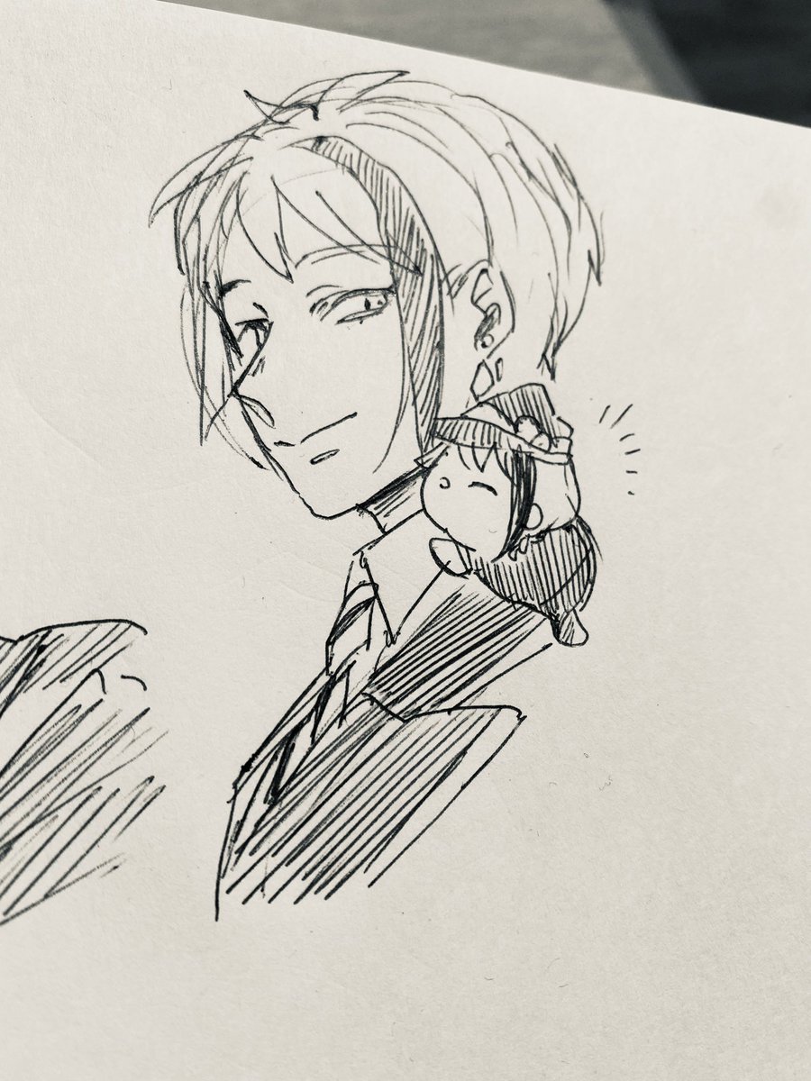 朝の一発描き
ジェツム 