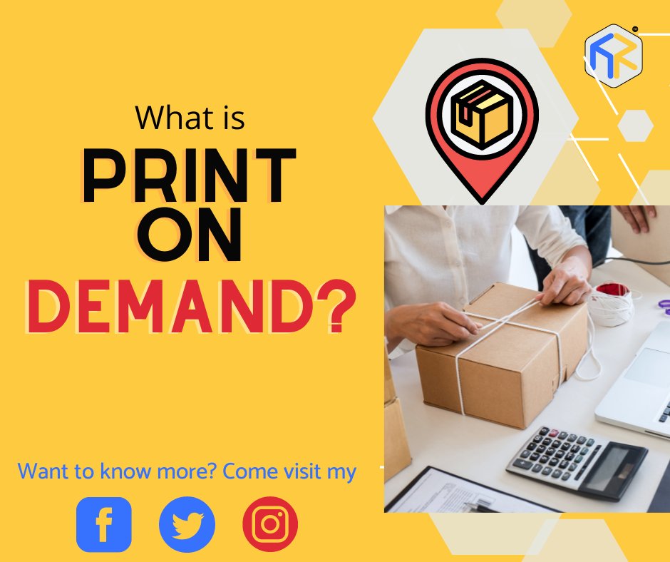 arandomlydigits's tweet image. 🏷️Print On Demand (POD) is an e-commerce business model wherein you work with a supplier and you create your own designs to their products and sell them. 🏪 To find out more, visit arandomly.com ✨ #arandomly #printondemand