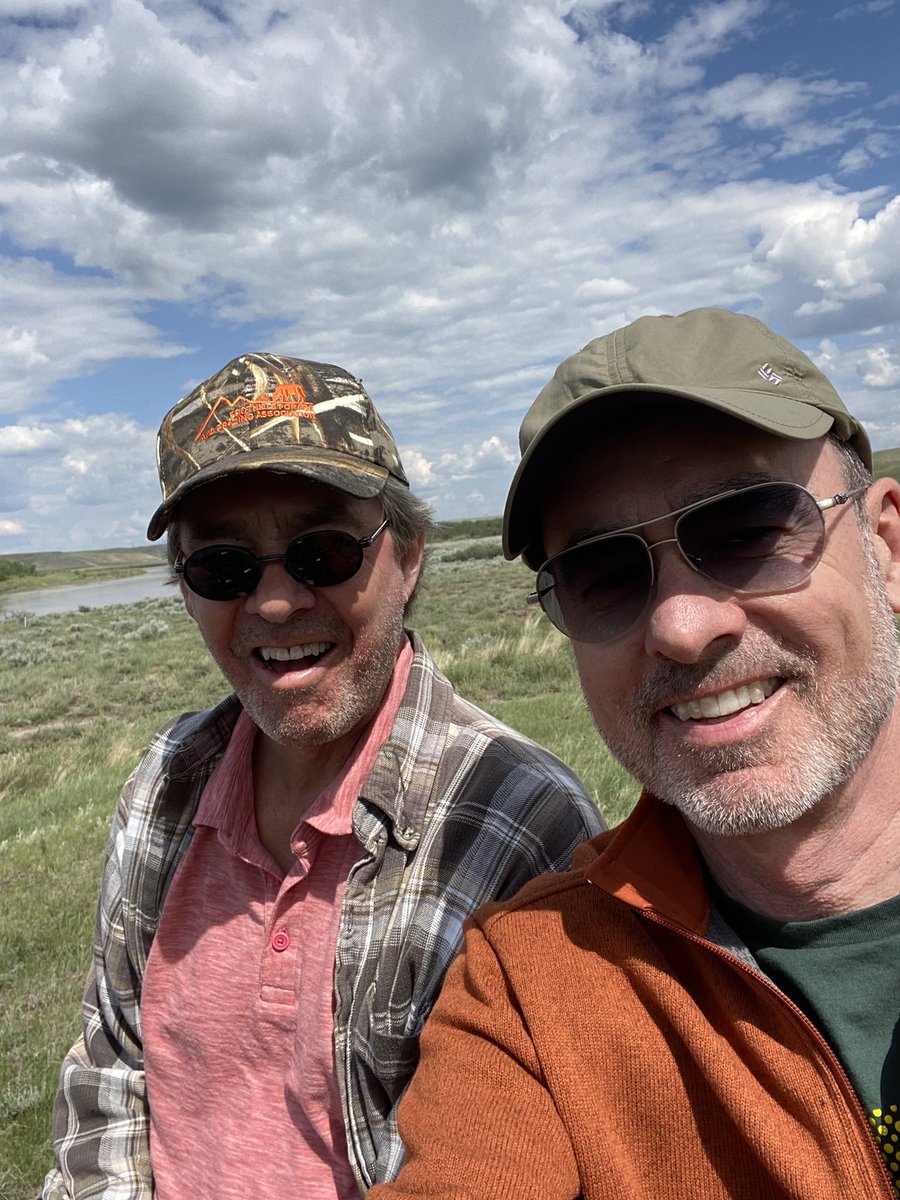 From my tour of the Mattheis Ranch along with my brother Neil. Spectacular prairie landscape that will be preserved for all time for research and conservation. Fantastic resource for @UofAALES @DeanALES_UofA