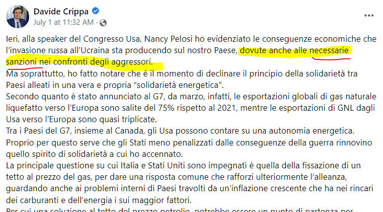 MPenikas's tweet photo. - Il @Mov5Stelle afferma che le sanzioni sono NECESSARIE.
- #Truciolo #DiBallista dice che sono inutili e dannose.
- Il popolo pentastellato: aridatece DiSfattista!
======
#Dettagli #M5S #LaBBBASE https://t.co/zJqQSS9MZD