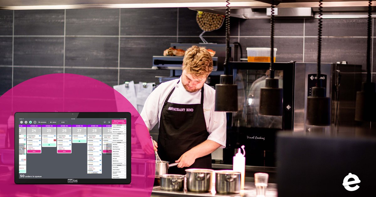 myeatos's tweet photo. Kitchen Display Systems are a great way to be environmentally friendly with their paperless design and simple operation. It will save you money in the long run.
#myeatOS #allinonePOS #eatOSPOSInc #posecosystem #cloudbased #restauranttech https://t.co/P6vdVpENqE