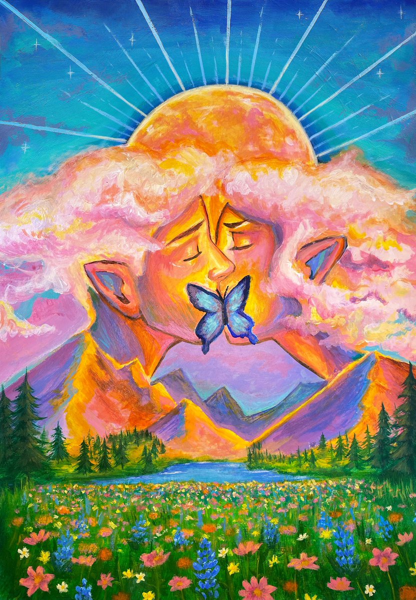 the sketch                       the painting