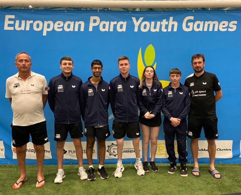 BritishParaTT's tweet photo. 4 medals for British team at #EuropeanParaYouthGames
🥈🥈🥉🥉🇬🇧🏴󠁧󠁢󠁥󠁮󠁧󠁿🏴󠁧󠁢󠁳󠁣󠁴󠁿🏴󠁧󠁢󠁷󠁬󠁳󠁿👏👏👏 https://t.co/Zcn2qoDlyk