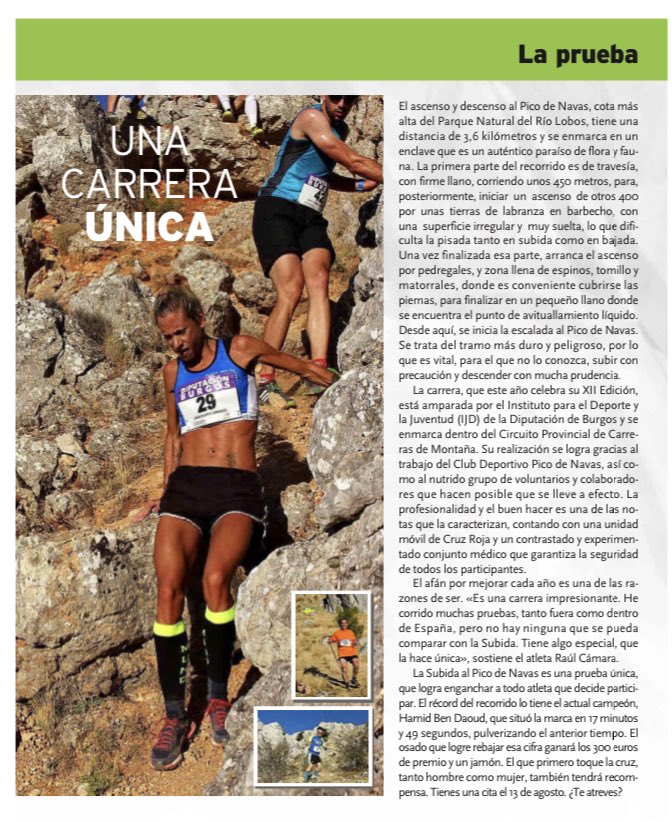PicodeNavas's tweet photo. Una prueba única. A qué esperas para participar en la carrera de #trailrunning más explosiva del panorama nacional? Corre, sube, toca la cruz y vuelve a bajar. El 13 de agosto tienes una cita en @navasdelpinar ABIERTAS INSCRIPCIONES 👇

https://t.co/dl5kywKbft… https://t.co/Qvhe3LFMbR