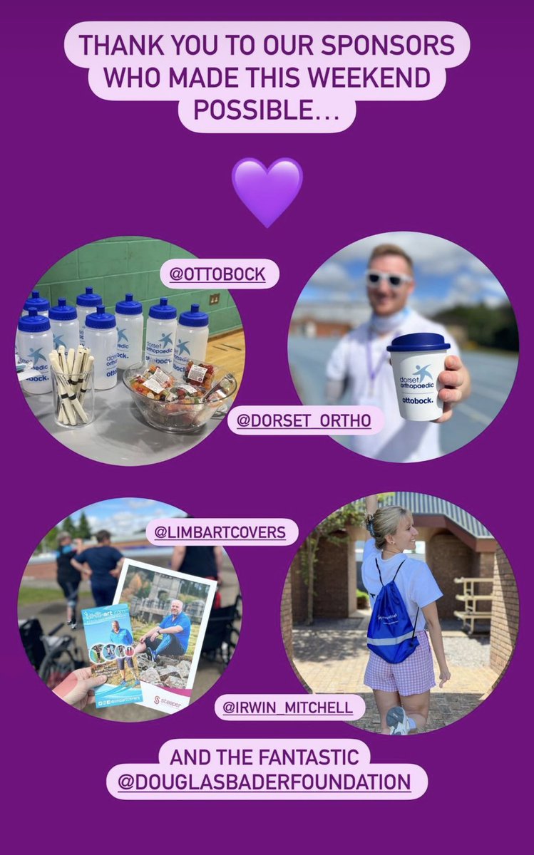 LimbPower's tweet photo. Wow, what a games. A huge thank you to our amazing sponsors  ⁦@ottobockuk⁩ ⁦@DorsetOrtho⁩  ⁦@douglasbaderfou⁩ ⁦@irwinmitchell⁩  ⁦@Personal_Legal⁩ https://t.co/Id1jn8uVL9