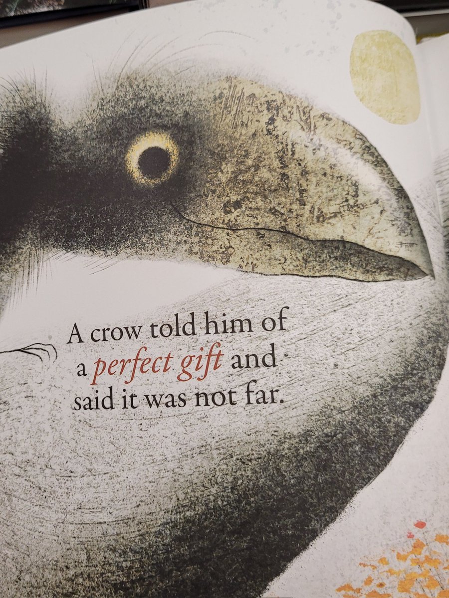 A Gift for Nana, written and illustrated by Lane Smith. This is my favorite crow ever! And what a delightful story about children and grandmas'! Well done, Mr. Smith #agiftfornana #bnarrowhead #storytime #Storyteller #booksellerrecs