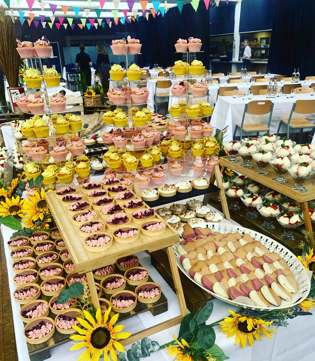 Lovley 
Founders day at Alleyns,
Dessert  station.