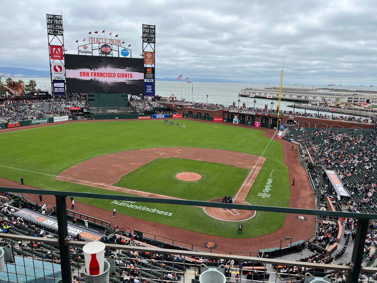 Been to all 30. This one is either #1 or #2 on the list. #SFGiants   #MLB