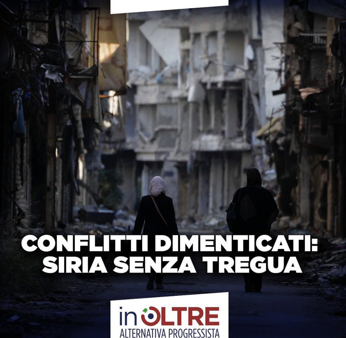 Il conflitto siriano ha causato 500 mila morti, 20 milioni sfollati interni, 6 milioni di sfollati all'estero che non intendono ritornare nel paese molti dei quali vivono in condizioni di precarietà nei confinanti Libano e Turchia. #Siria
