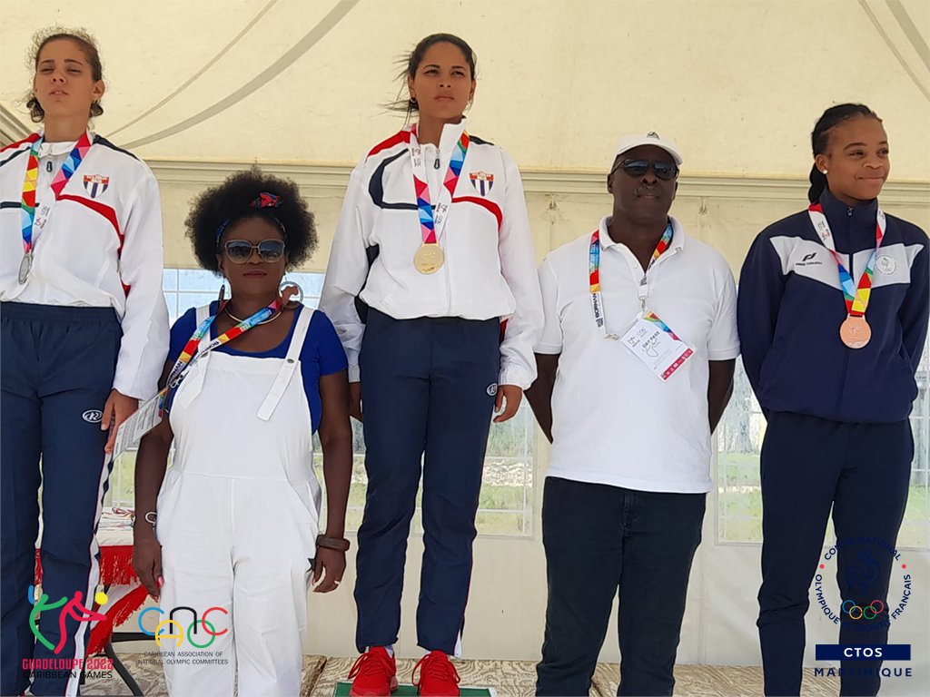 Après la natation et le judo, nous passons à la sélection du cyclisme.
🥉Kélianne JULUS
Félicitations 👏🎊🎉 
#Caribbeangames2022 
#liguedenatationdemartinique
#liguedemartiniquedathletisme
#comiteregionalcyclistedemartinique 
#liguedejudomartinique 
#liguefootballmartinique
