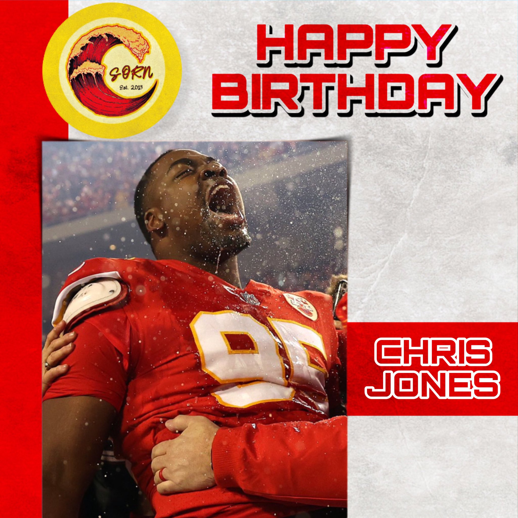 Happy 28th Birthday to Chris Jones!  | 