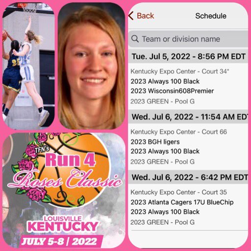 Very excited to be able to participate in this next week! Here’s my CORRECT schedule. I am so blessed &amp; grateful for the last 6 years with Always 100, who shaped me into the player I am today!! <a href="/vjhAlways100/">Always 100</a>
