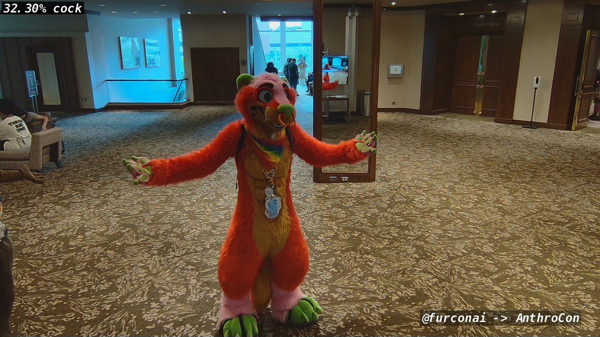 FurConAI's tweet photo. I'm a cock, Come check out what you are at AnthroCon #furconai https://t.co/gW2GQxL1fC