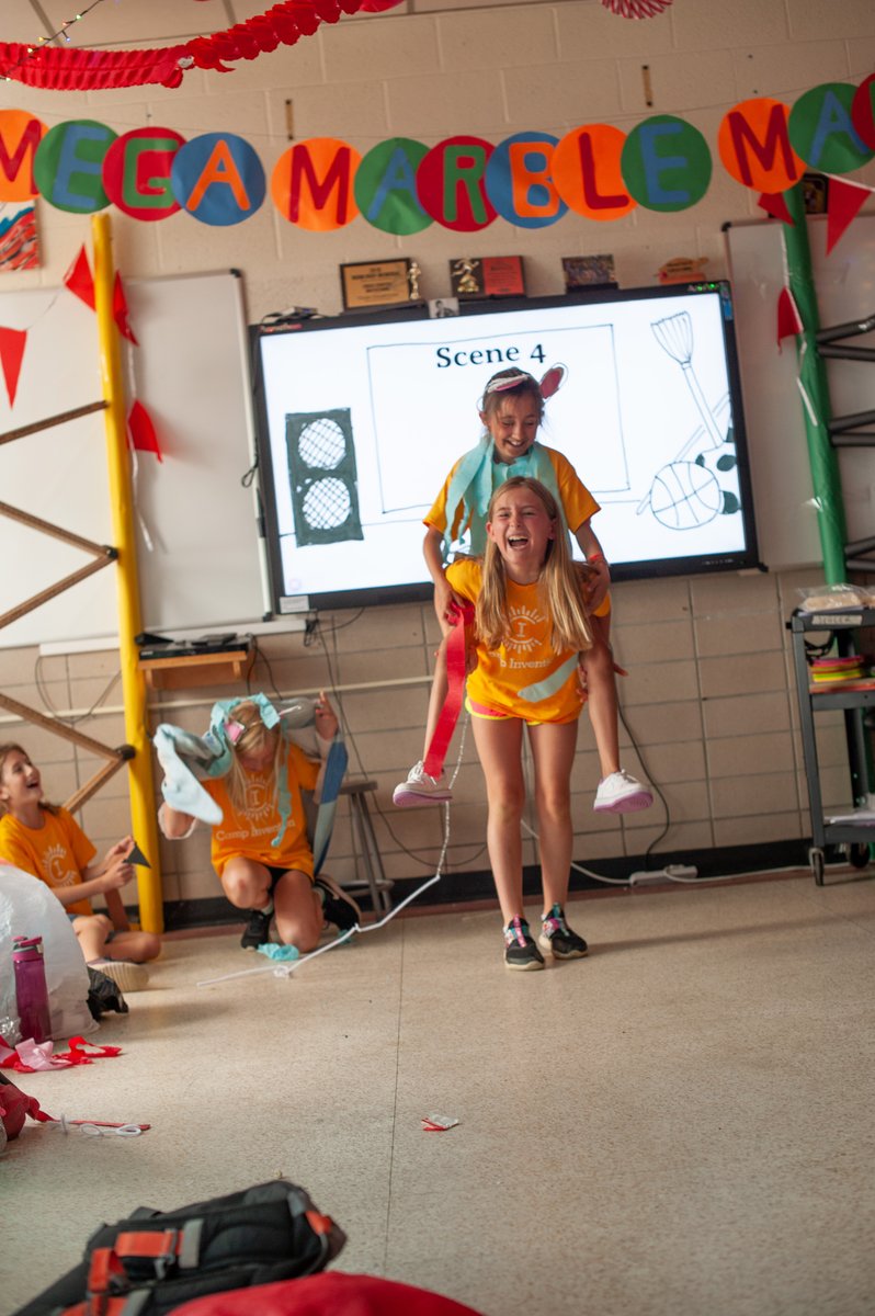 CampInvention's tweet image. Keep the learning going this summer but add in a whole LOT of fun! Camp Invention® encourages kids to EXPLORE their creativity and innovation. Find a camp near you today! bit.ly/3tSiI1K #keeplearningfun #summerlearning #summercamp #kidscamp