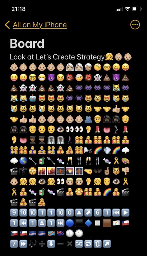 iPhone work notes just about summing up my week. Thanks kids. #LetsCreate