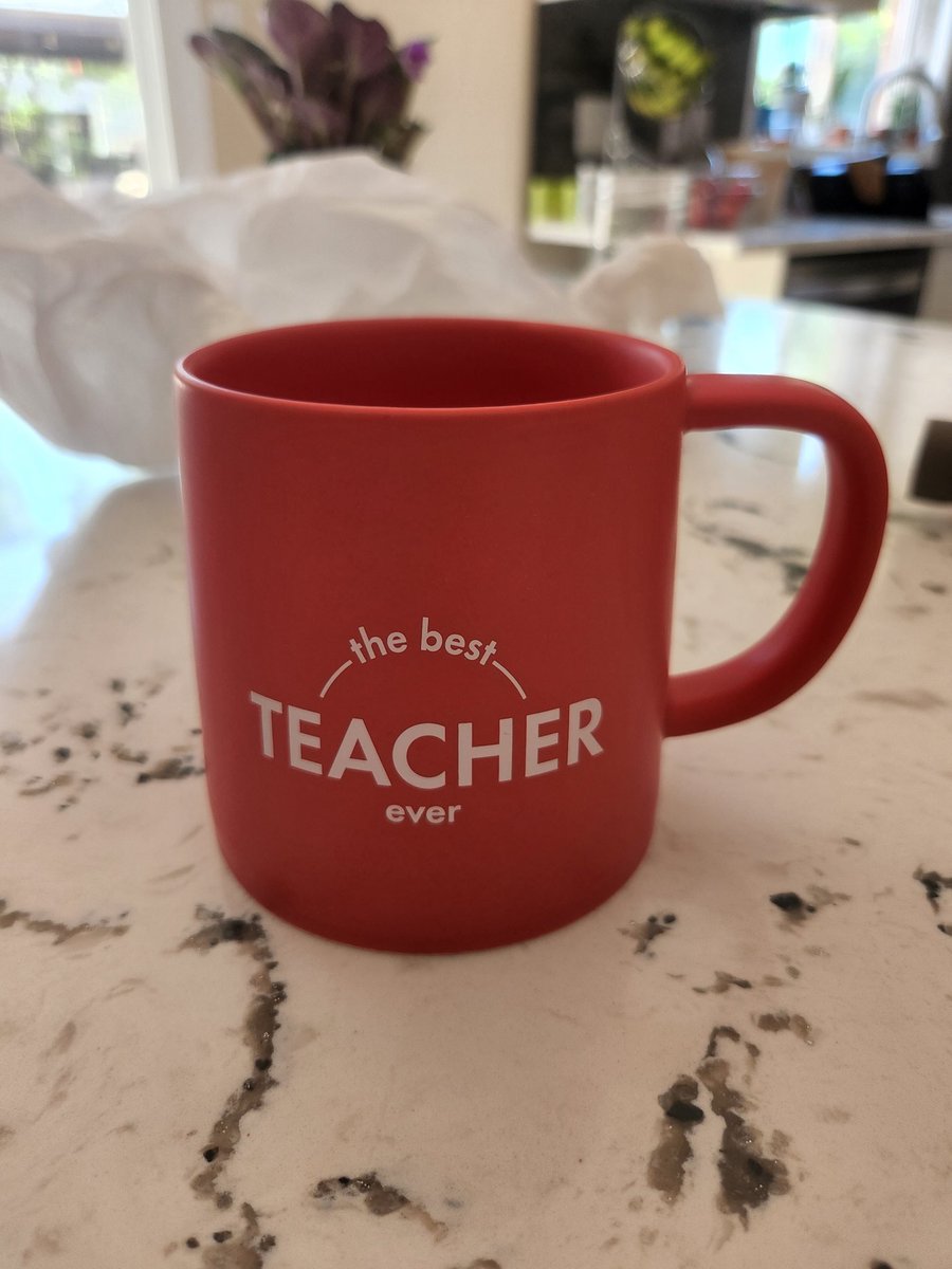 ... if I do say so myself... 

Bought one too many teacher gifts, so I guess I'll celebrate myself this first summer in 5+ years without taking our teaching a course!