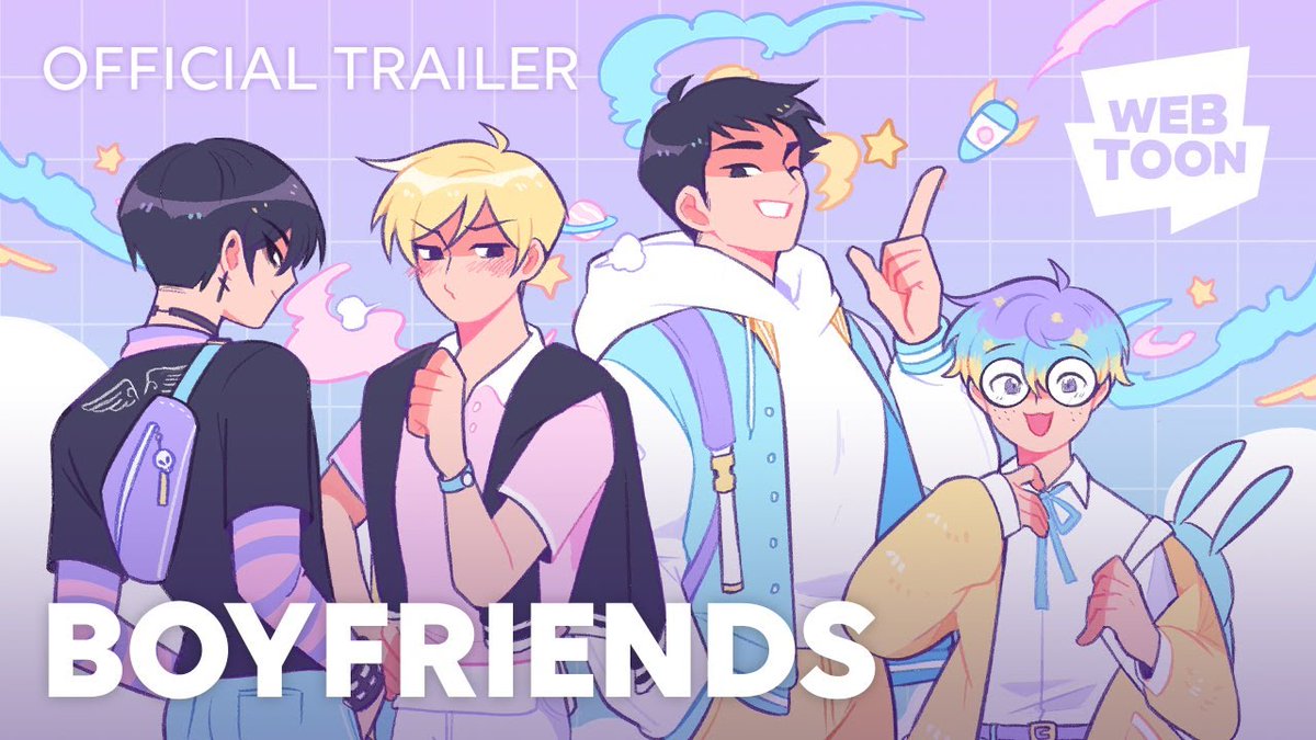 Thuminnoo's tweet photo. Why does everyone hate the Boyfriends webtoon? I haven't read it but I've seen everyone and their mommas dragging it to hell and back 💀💀💀 pls explain why 🙀 https://t.co/k2pqD92YZm