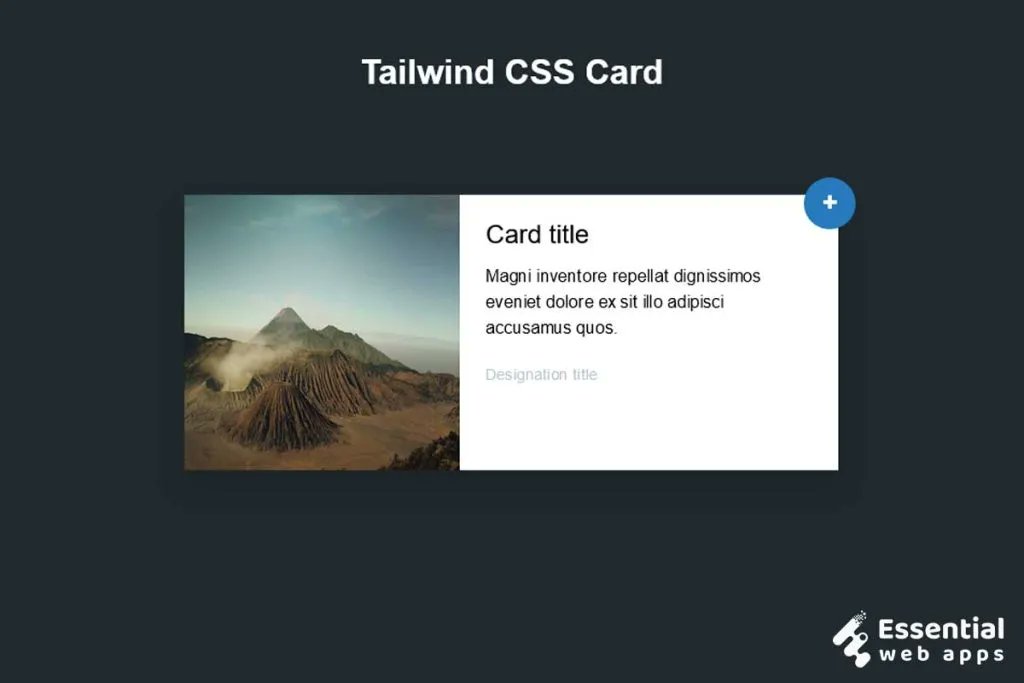 essentialwa's tweet image. 🔗buff.ly/3NotKSR
💥Tailwind Card
💥tailwind minimal card design
#Wordpress #Elementortutorial #javascript #ReactJS #UI #uiuxdesign #blogpost #CodePen #CSS #csstricks #FrontEnd #webdesign #CSSCards #CodeNewbies #CSSCardDesign #tailwindcss #CSSCards @essentialwa