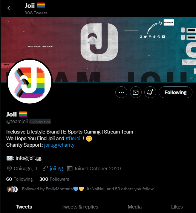 joiipresents's tweet photo. Thanks for 300 of you cuties 🥳🥳🥳

Here's to 300 more cuties 😉🍻 https://t.co/Tv8lcc0PlO