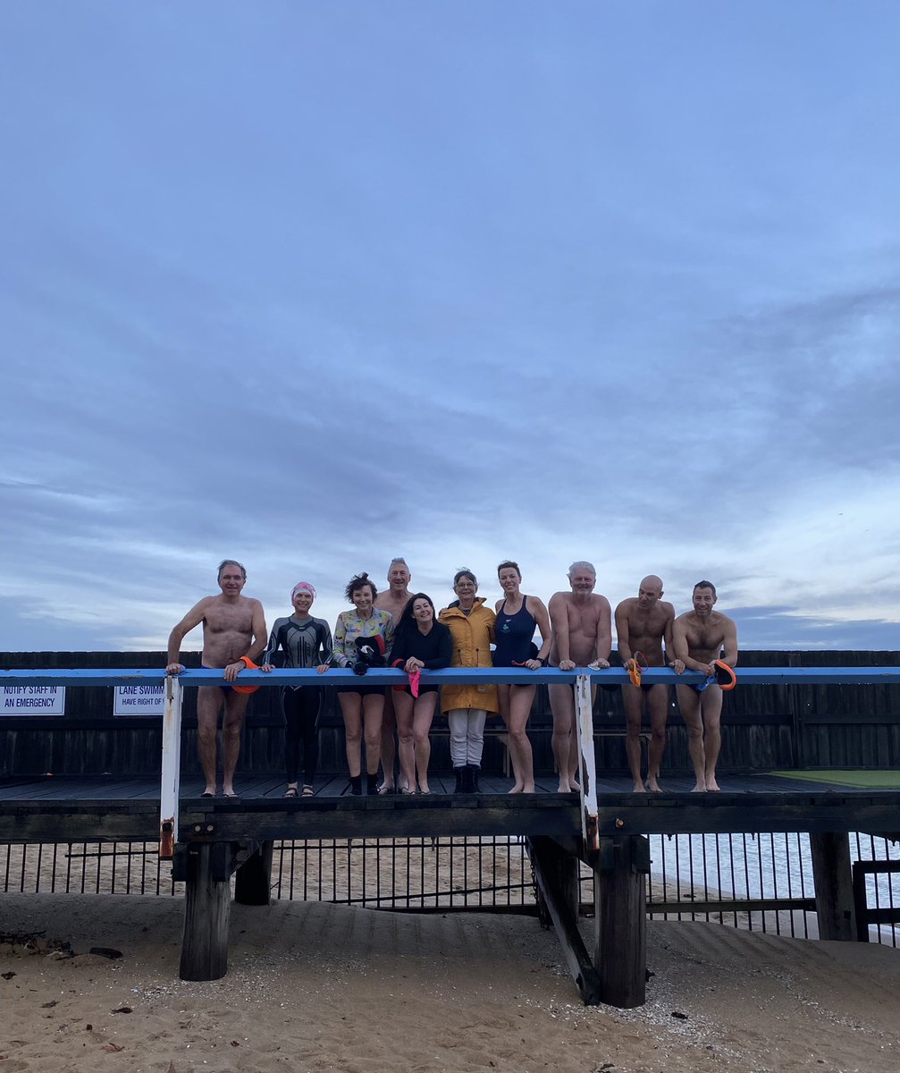 BrightonBaths's tweet photo. Our incredible IceBergers are getting through their winter swims and all with a smile on their faces. The water temperature is 10.6° today and we’re almost half way though winter! #winter #coldwaterswimming #brightonbaths #swimming #icebergers #brighton https://t.co/zDnjPm7Ec2