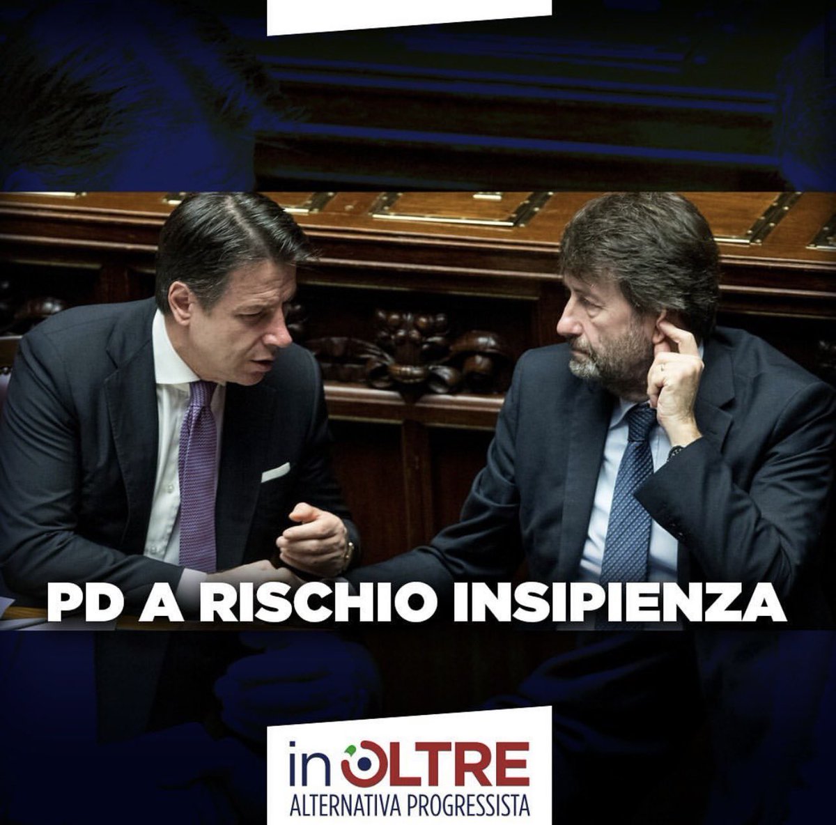 Bene il ministro Dario Franceschini nel riportare Giuseppe Conte alla realtà. Tuttavia il @partitodemocratico
continua a parlare solo di sommatorie di sigle. Non è questa la strada per contendere il governo del Paese. instagram.com/p/CfkCQusKwB7/…