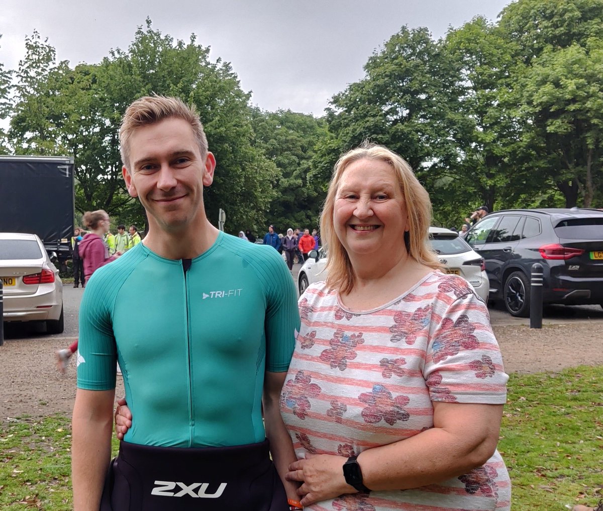 DrDavidJeffery's tweet image. Finished @Ironman_UK. Very happy to have got around in one piece, with no major hiccups and keeping a smile on my face (or a grimace...). Hearing those words "David Jeffery, you are an #ironman" made it all worth while.
(The hardest part was staying off Twitter for 14 hours.)