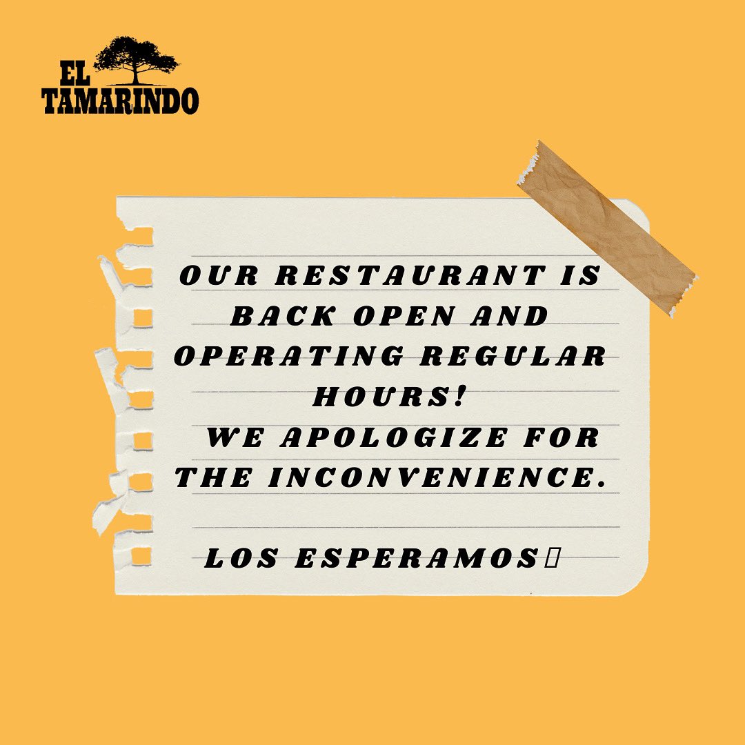 We are back in business! 🫠🧡