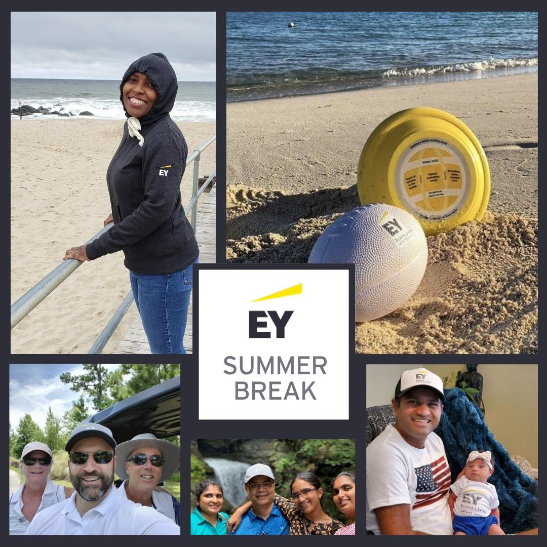 EY_US's tweet photo. Happy #EYSummerBreak! We're taking a break this week to relax and recharge, we hope you are able to do the same. https://t.co/GlPI44uYgt