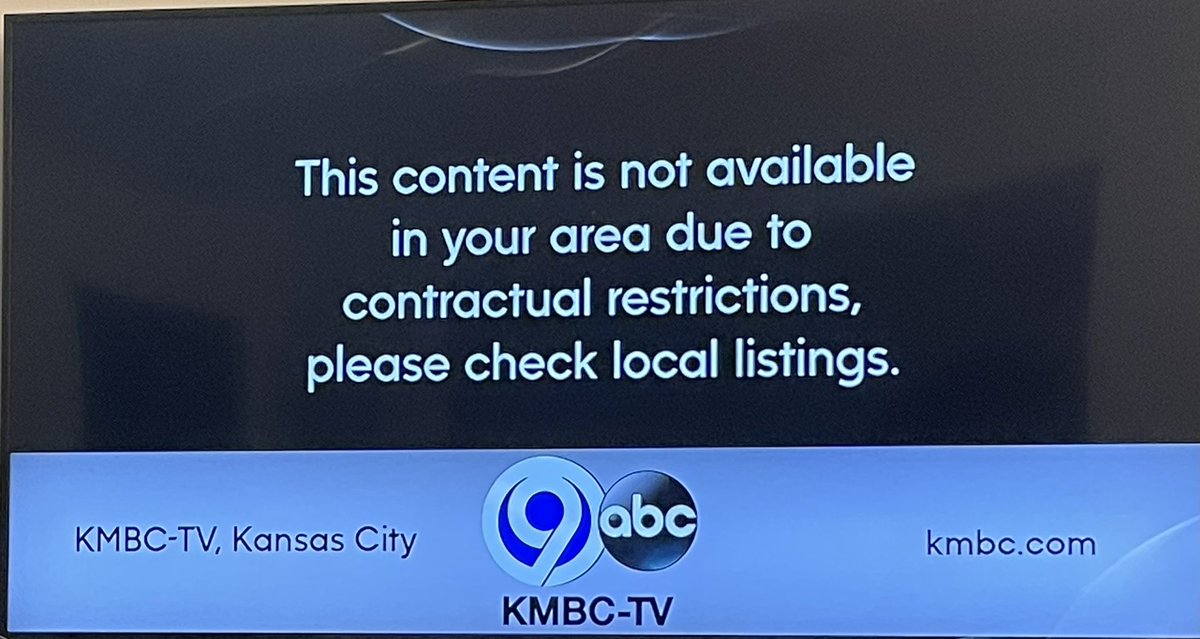 BenGrove25's tweet photo. @YouTubeTV  what? https://t.co/xQ5cmoi7x9