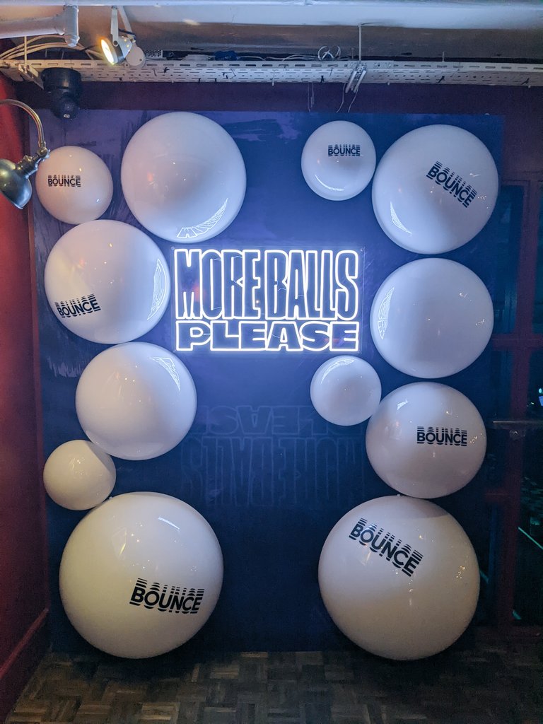 Friday night some <a href="/bouncepingpong/">Bounce</a> for the big guy Alex's leaving drinks...Gonna miss ya mate! 

X