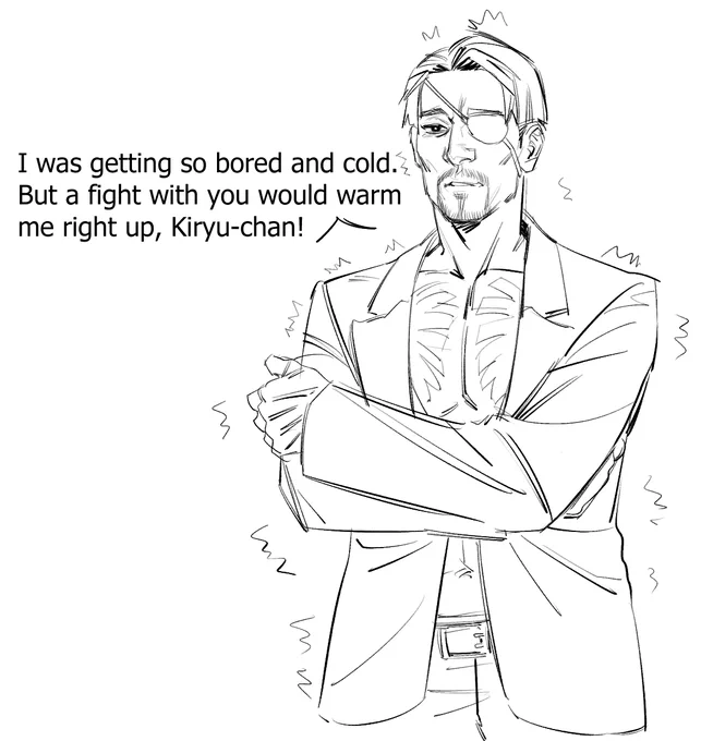 #RGG #Yakuza #kazumaji
just sketches for myself 