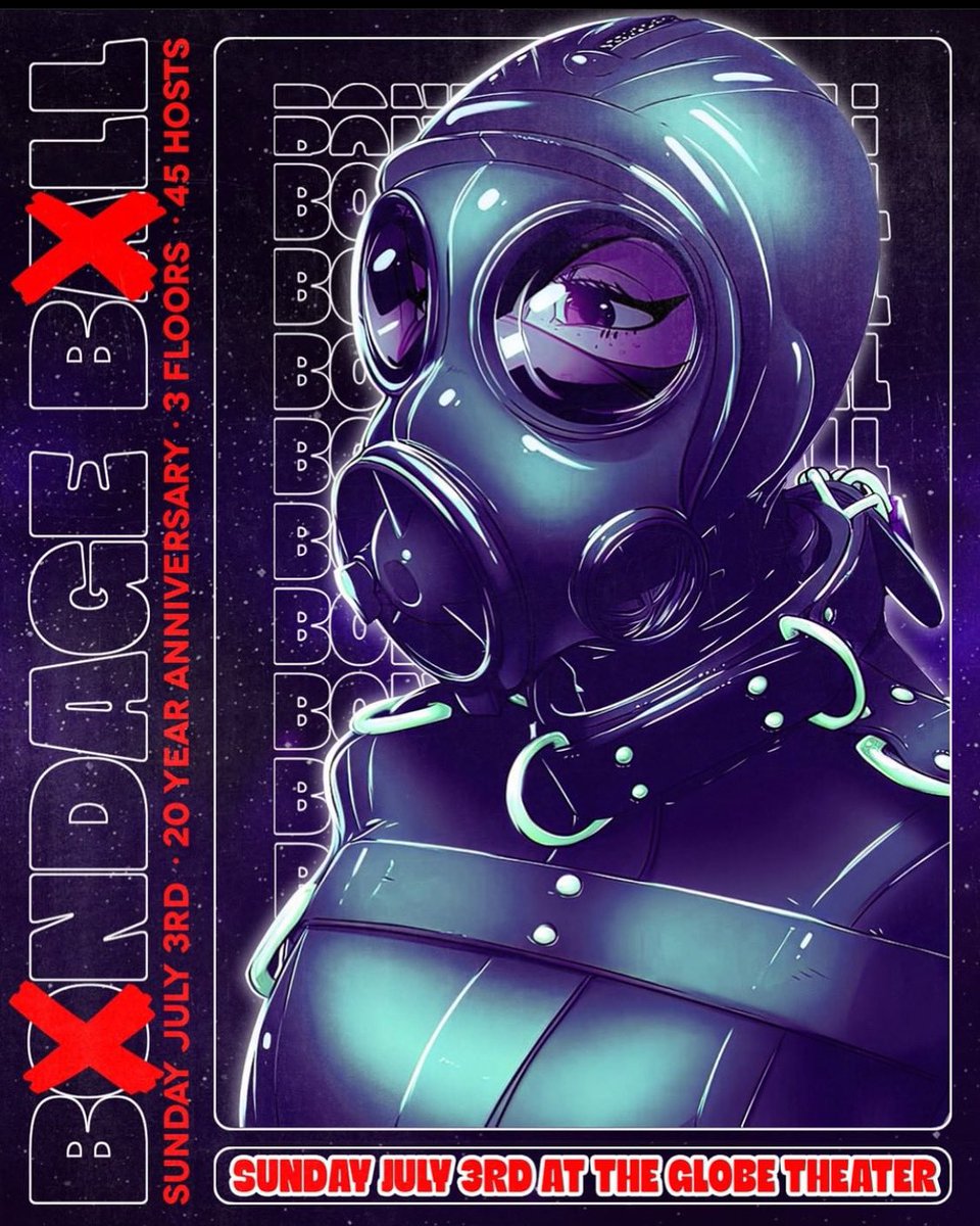 Tonight W/we’ll be dishing out pleasure &amp; pain ❤️‍🔥 See you there! <a href="/BondageBall/">Bondage Ball</a> #bondageball