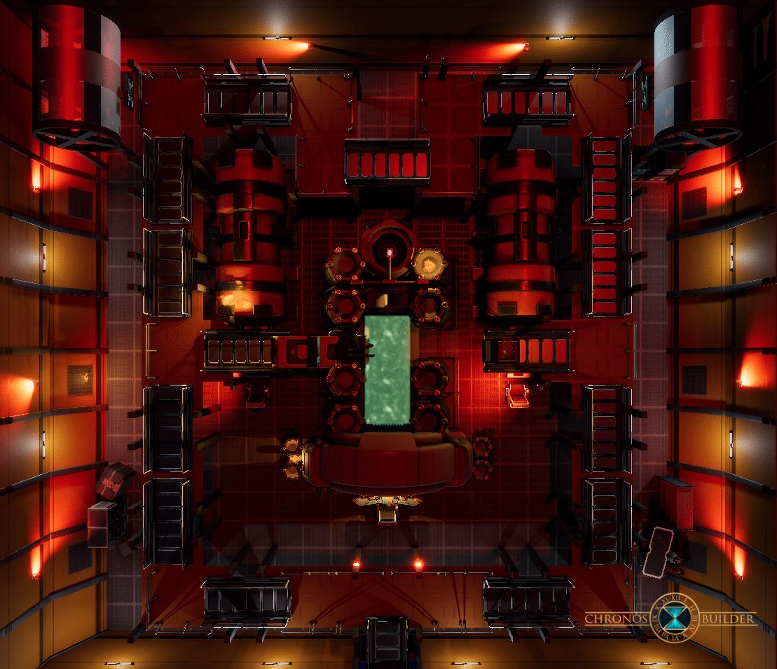 Chronos_Builder's tweet photo. Chronos Builder Beta Release - (Day 4 Jun 26) 

The highlight of the day is another Engine Room of @frostipanda 🤖🦾

What do you think? 🤔 

We love this map 😍

#ChronosBuilder #scifi #dnd #dnd5e #ttrpg https://t.co/JYTqZ8Anry