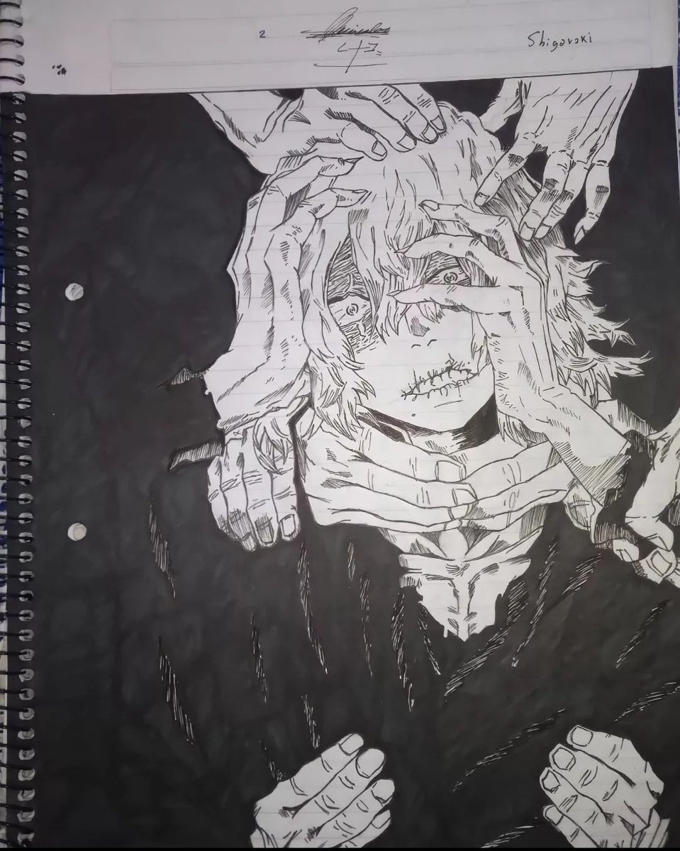 DaitoDrawings's tweet photo. Iré subiendo algúno de mis dibujos no todos pero algunos
#anime #arte #shigaraki #BokuNoHeroAcademia 
#dibujos https://t.co/M1QE2hsAmO