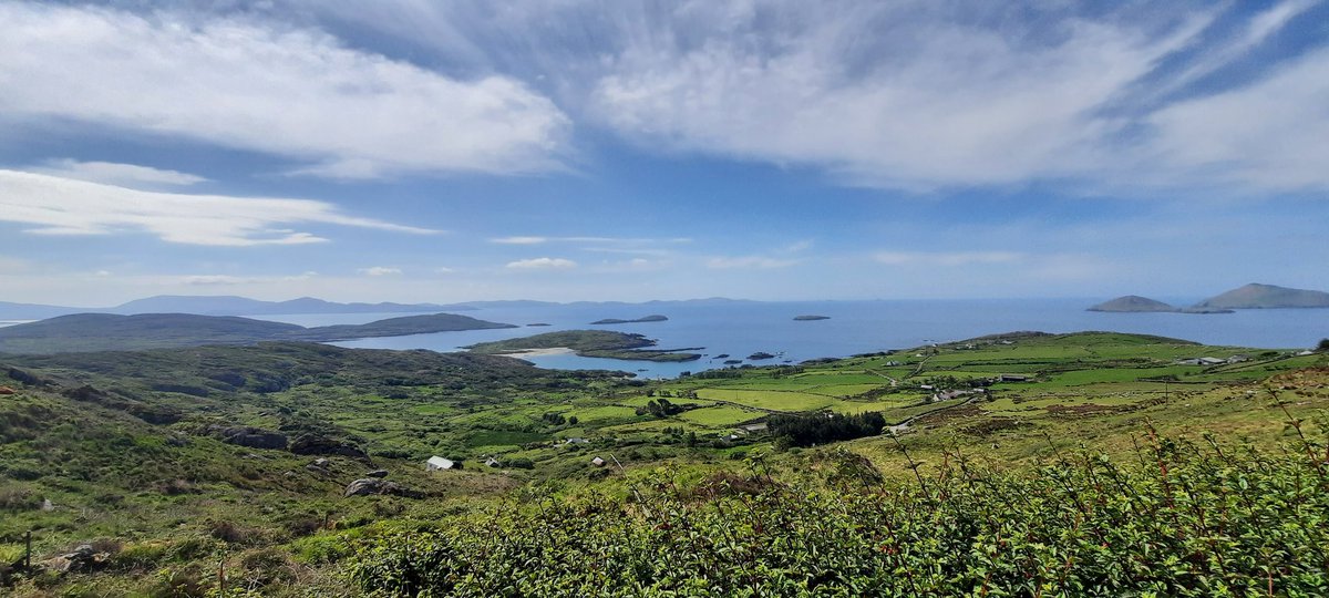 Looking out over Bealtra, South Kerry, Ireland.