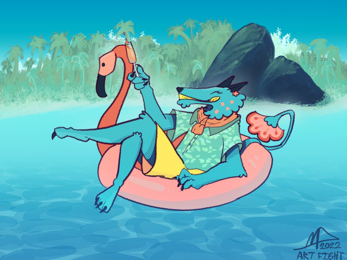 First #Artfight2022 attack done! its a revenge for <a href="/cranky_teapot/">crankyteapot ⭐️</a> :D