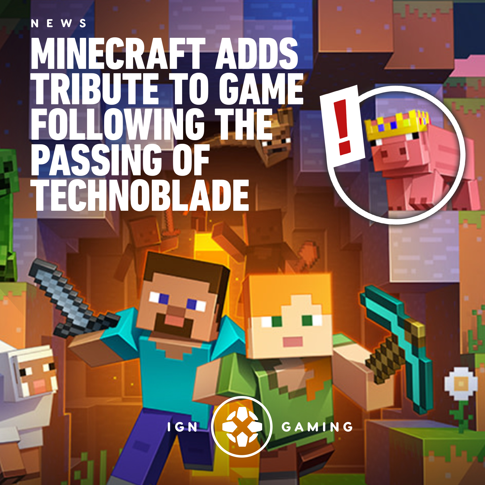 Minecraft' has an in-game tribute to late content creator Technoblade