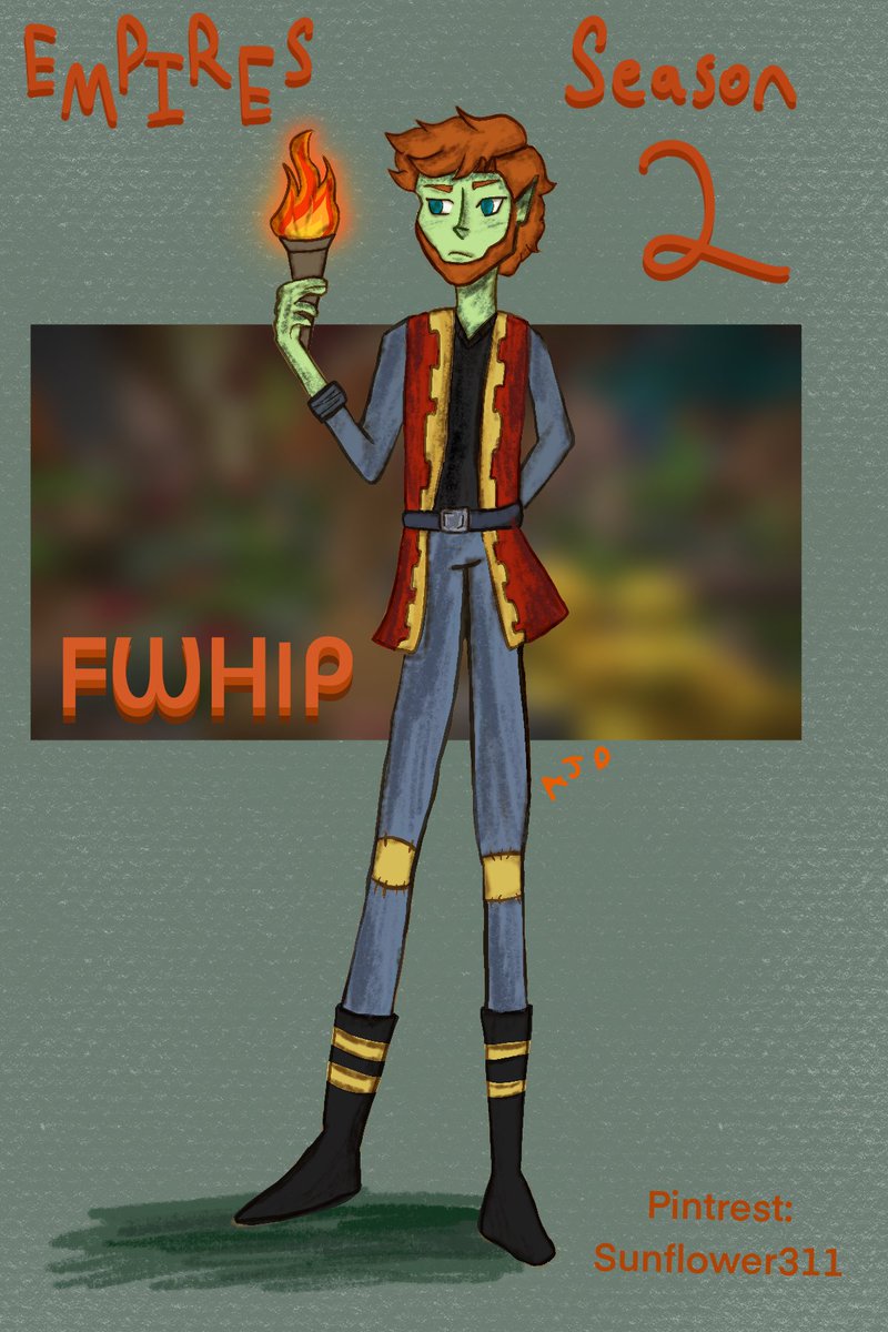 Sunflower123311's tweet photo. Fwhip Empires Season 2 design! #Fwhip #FwhipFanart #EmpiresSMPfanart #empiressmpseason2 https://t.co/ZPhqhwa46I