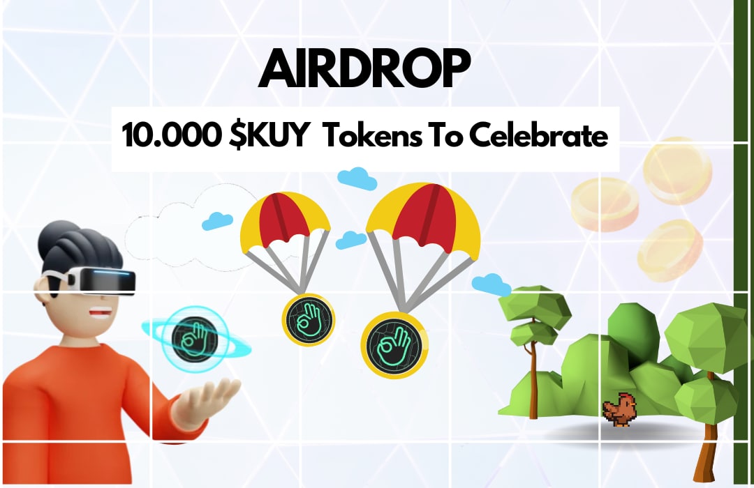 #Airdrop to celebrate the launch of the Kuytoken Presale

Grab Prize pool 10,000 $KUY

dont forget to join

link form : docs.google.com/forms/d/e/1FAI…

#AirdropCrypto #GiveawayAlert #Giveaway #cryptocurrency #AirdropEvent #PlayToEarn 
#Bitcoin #airdropKUY #Formula1 #kuytoken