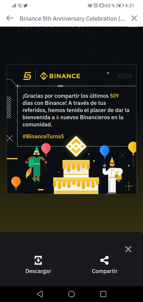 EguirG's tweet photo. #BinanceTurns5 https://t.co/QGCxYrgC4V