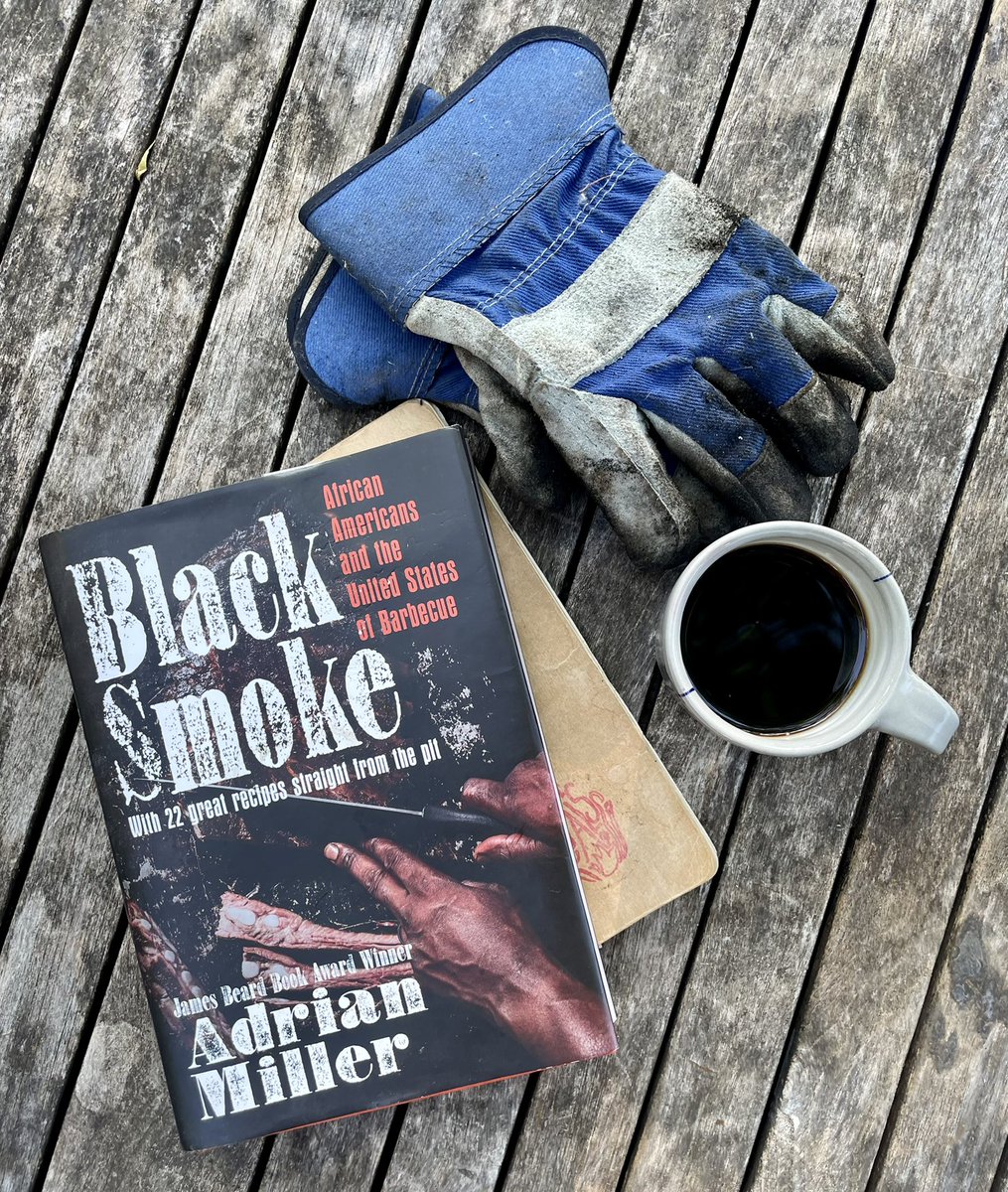 …in a 1975 interview…”And the thought of a mass-produced Bryant’s chain nauseates him worse than store-bought barbeque sauce on undercooked ribs. (<a href="/soulfoodscholar/">soulfoodscholar</a> , Ch, 5 “Barbeque is my Business”, pg. 143) #blacksmoke #arthurbryants